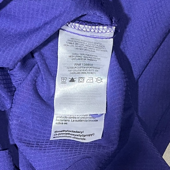 Columbia PFG TCU Tamiami S/S Shirt Mens Purple Button Up Vented Fishing *L - Picture 9 of 10